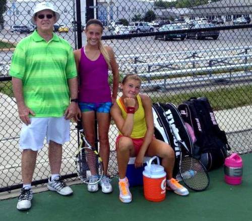 Des with Caitlin and Abby 2