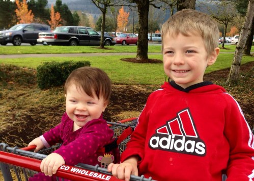 Ella and Deklyn Frazer - Ella was born in January, 2013