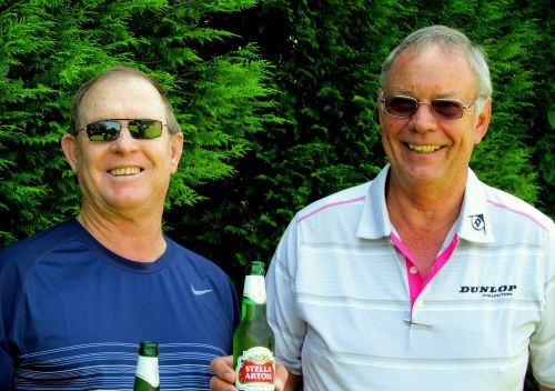 Des had a great reunion with Ant Michell at Wimbledon and Knowle