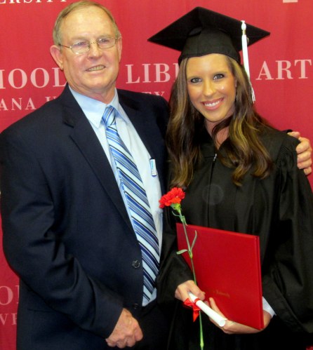 Des with Stacey after the Graduation Ceremony