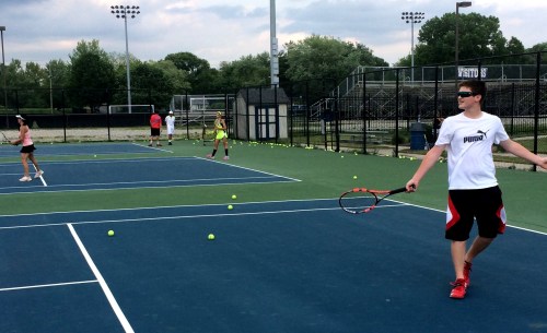 The high school group at Heritage