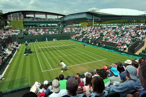 Court 3 in front of the Members' Enclosure