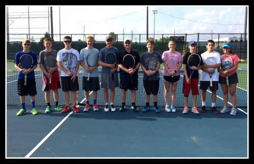 Another photo of Des' high school group