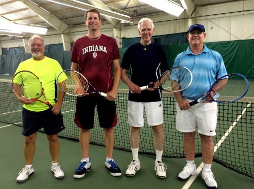 Des with his Friday crew at East