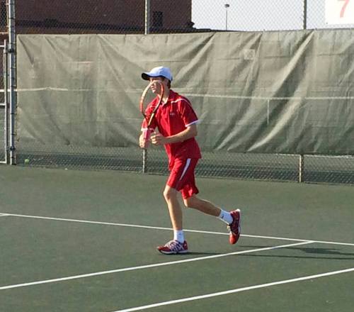 Freshman Matthew True had an oustanding season - finishing at 21-2